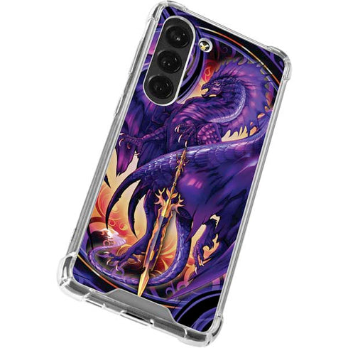 Ruth Thompson Dragonblade Netherblade Purple Galaxy S23 Clear Case