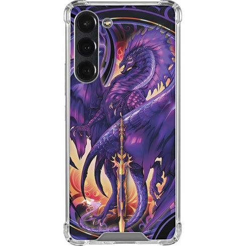 Ruth Thompson Dragonblade Netherblade Purple Galaxy S23 Plus Clear Case