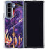 Dragonblade Netherblade Purple by Ruth Thompson Galaxy Z Fold5 5G Clear Case