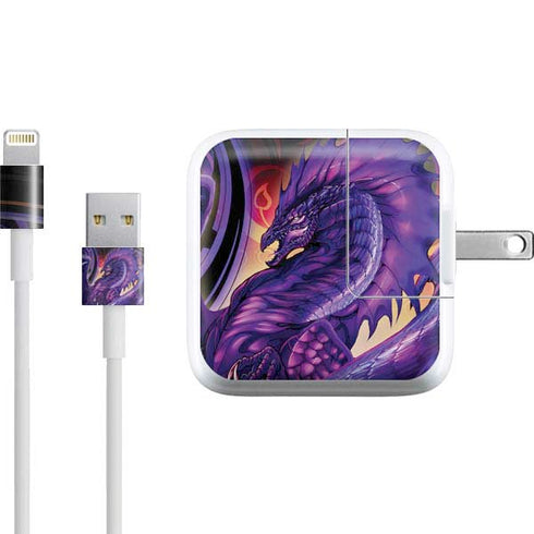 Ruth Thompson Dragonblade Netherblade Purple iPad Charger (10W USB) Skin