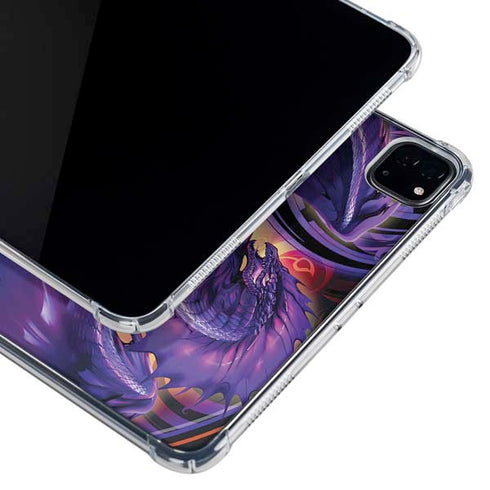 Ruth Thompson Dragonblade Netherblade Purple iPad Pro 12.9in (2020) Clear Case