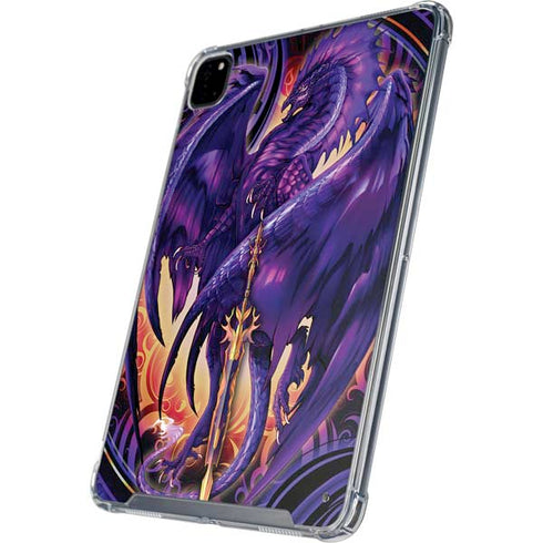 Ruth Thompson Dragonblade Netherblade Purple iPad Pro 12.9in (2020) Clear Case