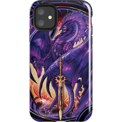 Ruth Thompson Dragonblade Netherblade Purple iPhone 11 Impact Case