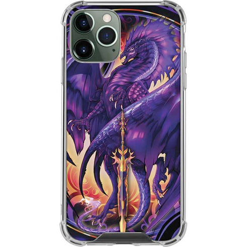 Ruth Thompson Dragonblade Netherblade Purple iPhone 12 Pro Max Clear Case