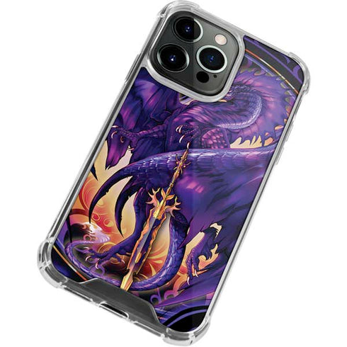 Ruth Thompson Dragonblade Netherblade Purple iPhone 13 Pro Clear Case