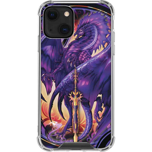 Ruth Thompson Dragonblade Netherblade Purple iPhone 14 Plus Clear Case