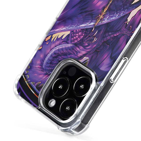 Dragonblade Netherblade Purple by Ruth Thompson iPhone 15 Pro Max MagSafe Case