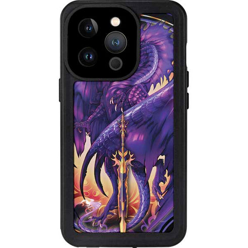 Ruth Thompson Dragonblade Netherblade Purple iPhone 14 Pro Waterproof Case