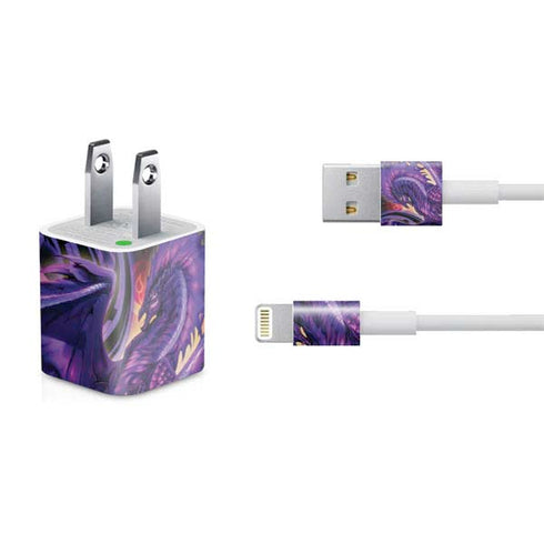Ruth Thompson Dragonblade Netherblade Purple iPhone Charger (5W USB) Skin