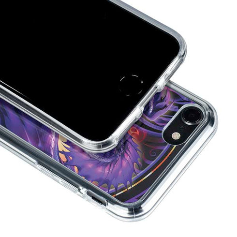Ruth Thompson Dragonblade Netherblade Purple iPhone SE (2nd & 3rd Gen) Clear Case
