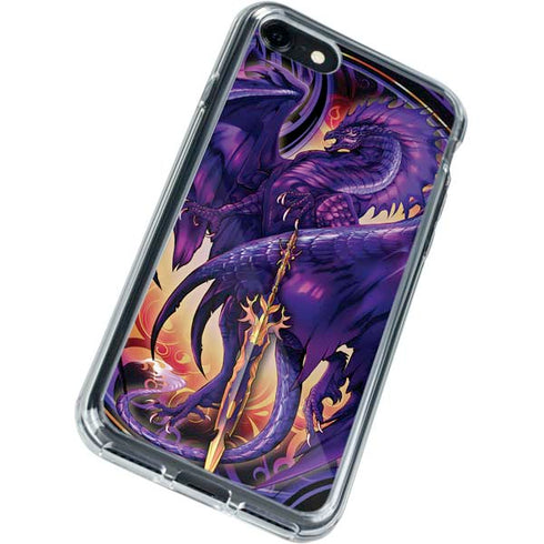 Ruth Thompson Dragonblade Netherblade Purple iPhone SE (2nd & 3rd Gen) Clear Case