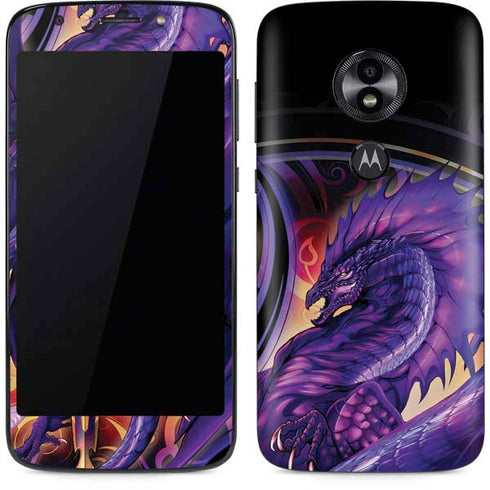 Ruth Thompson Dragonblade Netherblade Purple Moto E5 Play Skin