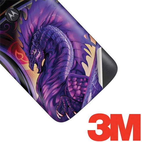 Ruth Thompson Dragonblade Netherblade Purple Moto E5 Play Skin