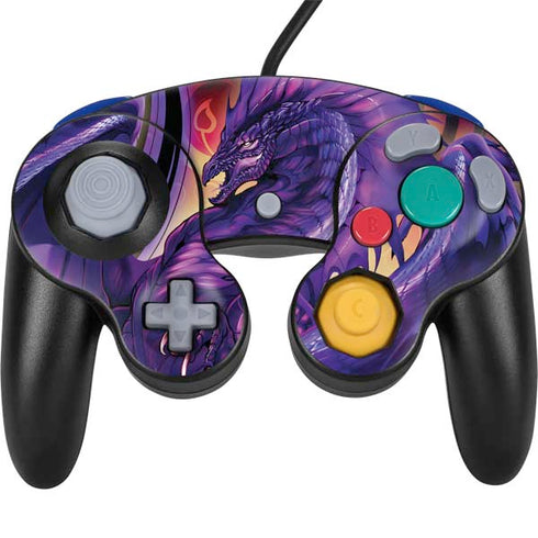 Ruth Thompson Dragonblade Netherblade Purple Nintendo GameCube Controller Skin