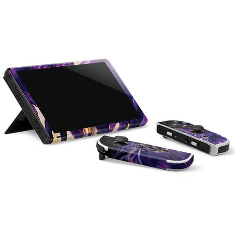Ruth Thompson Dragonblade Netherblade Purple Nintendo Switch OLED (2021) Skin