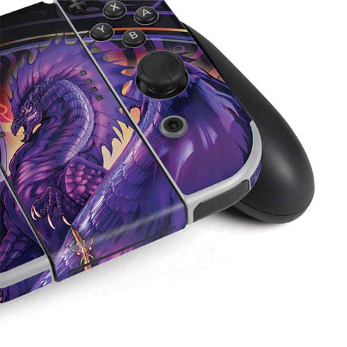 Ruth Thompson Dragonblade Netherblade Purple Nintendo Switch OLED (2021) Skin