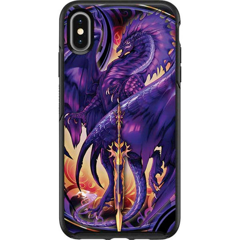 Ruth Thompson Dragonblade Netherblade Purple Otterbox Symmetry iPhone Skin