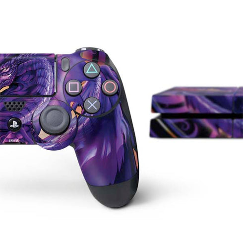 Ruth Thompson Dragonblade Netherblade Purple PS4 Console and Controller Bundle Skin