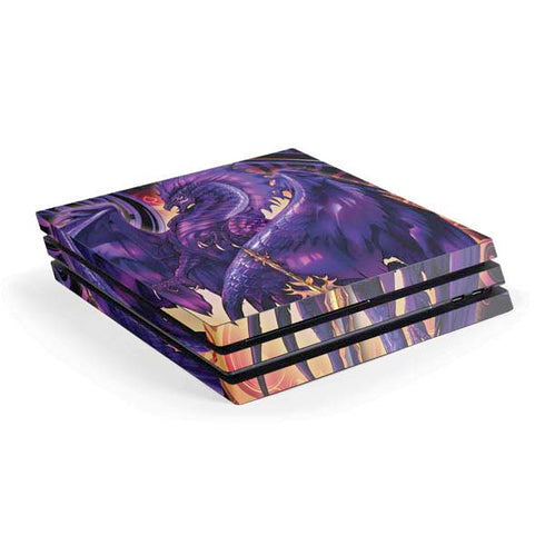 Ruth Thompson Dragonblade Netherblade Purple PS4 Pro Console Skin