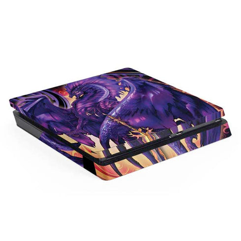 Ruth Thompson Dragonblade Netherblade Purple PS4 Slim Skin