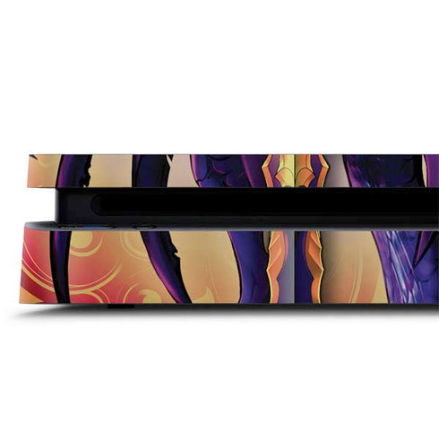 Ruth Thompson Dragonblade Netherblade Purple PS4 Slim Skin