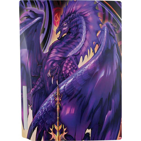 Ruth Thompson Dragonblade Netherblade Purple PS5 Console Skin