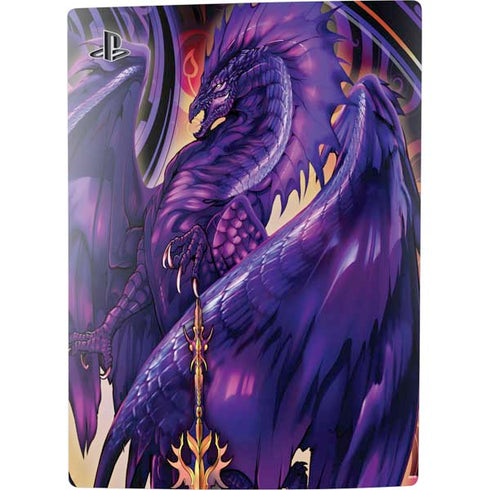 Ruth Thompson Dragonblade Netherblade Purple PS5 Digital Edition Console Skin