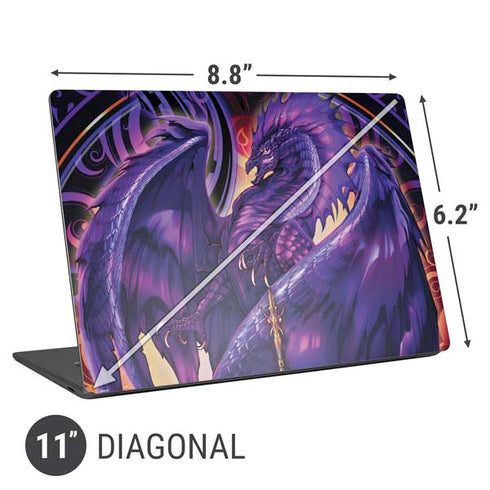 Ruth Thompson Dragonblade Netherblade Purple Universal Laptop 11in (8.8 x 6.2in) Skin