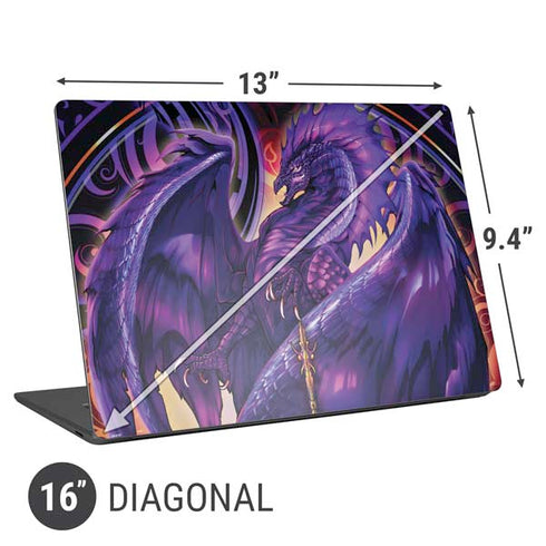 Ruth Thompson Dragonblade Netherblade Purple Universal Laptop 16in (13 x 9.4in) Skin