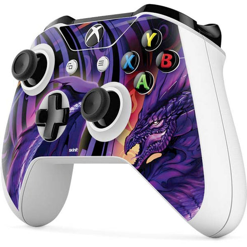 Ruth Thompson Dragonblade Netherblade Purple Xbox One S All-Digital Edition Bundle Skin