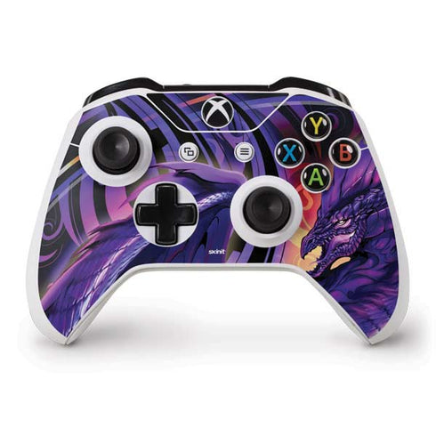 Ruth Thompson Dragonblade Netherblade Purple Xbox One S Controller Skin