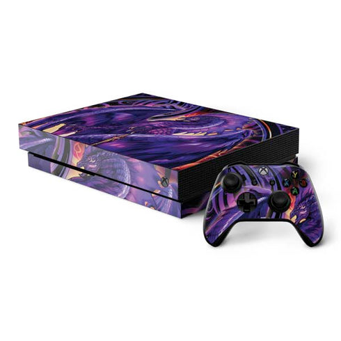 Ruth Thompson Dragonblade Netherblade Purple Xbox One X Bundle Skin