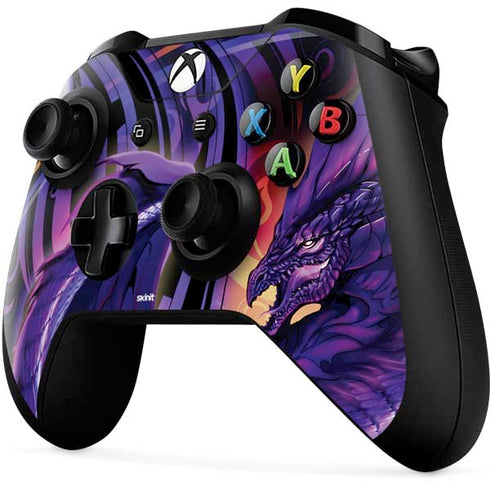 Ruth Thompson Dragonblade Netherblade Purple Xbox One X Controller Skin