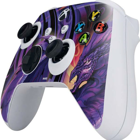 Ruth Thompson Dragonblade Netherblade Purple Xbox Series S Controller Skin
