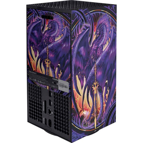 Ruth Thompson Dragonblade Netherblade Purple Xbox Series X Bundle Skin