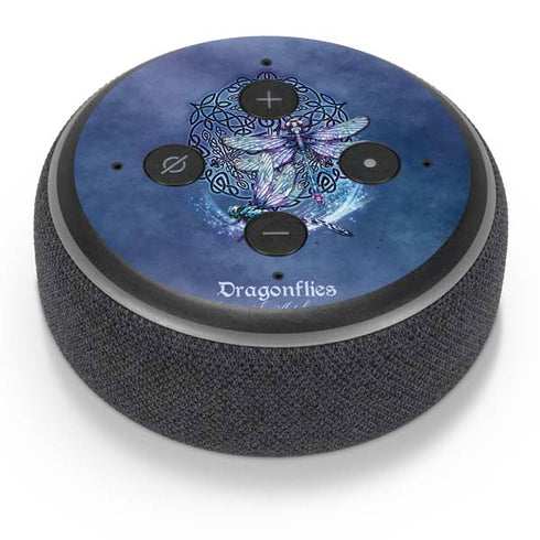 Brigid Ashwood Dragonfly Celtic Knot Amazon Echo Dot Skin