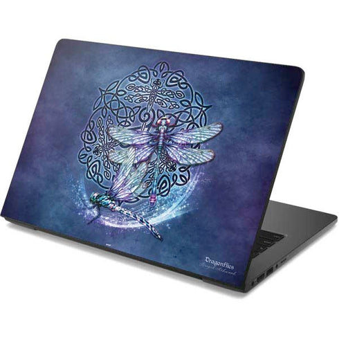 Brigid Ashwood Dragonfly Celtic Knot Dell Chromebook Skin