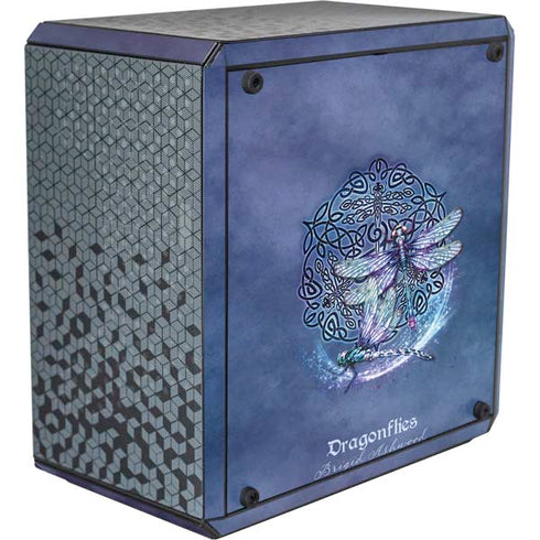 Brigid Ashwood Dragonfly Celtic Knot Cooler Master MasterBox Q300L Mini Tower Skin