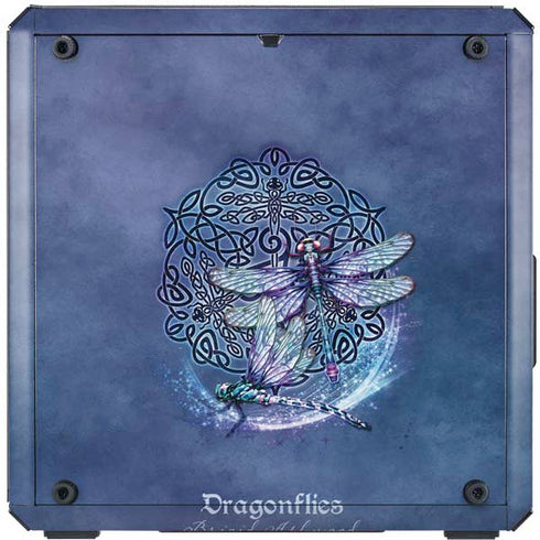 Brigid Ashwood Dragonfly Celtic Knot Cooler Master MasterBox Q300L Mini Tower Skin