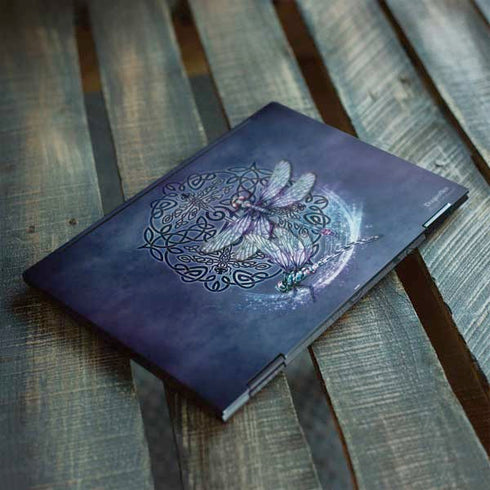 Brigid Ashwood Dragonfly Celtic Knot HP Envy Skin