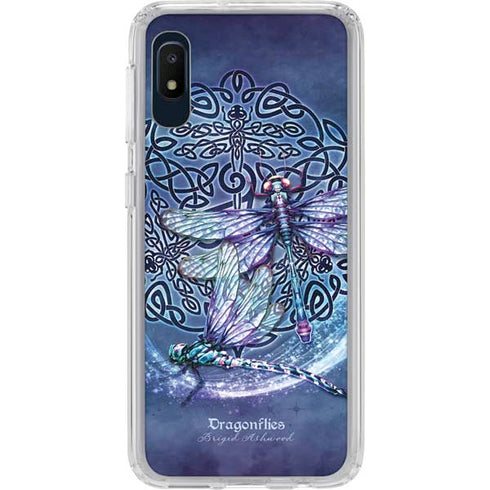 Brigid Ashwood Dragonfly Celtic Knot Galaxy A10e Clear Case