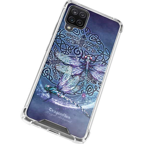 Brigid Ashwood Dragonfly Celtic Knot Galaxy A12 Clear Case