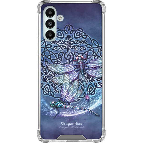 Brigid Ashwood Dragonfly Celtic Knot Galaxy A13 5G Clear Case