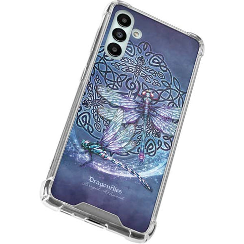 Brigid Ashwood Dragonfly Celtic Knot Galaxy A13 5G Clear Case