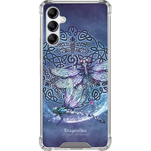 Brigid Ashwood Dragonfly Celtic Knot Galaxy A14 5G Clear Case