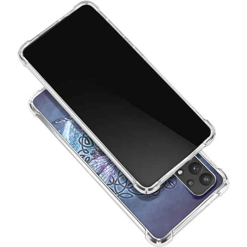 Brigid Ashwood Dragonfly Celtic Knot Galaxy A32 5G Clear Case