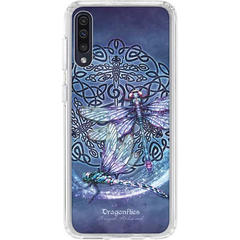 Brigid Ashwood Dragonfly Celtic Knot Galaxy A50 Clear Case