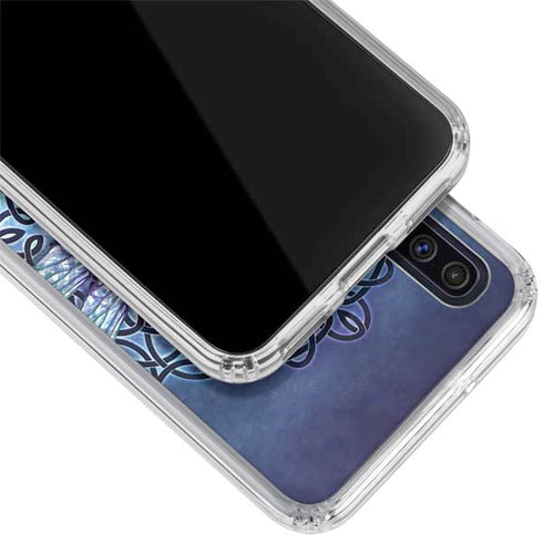 Brigid Ashwood Dragonfly Celtic Knot Galaxy A50 Clear Case