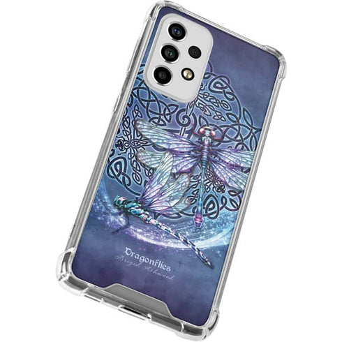 Brigid Ashwood Dragonfly Celtic Knot Galaxy A53 5G Clear Case