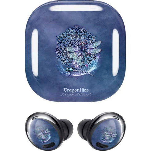 Brigid Ashwood Dragonfly Celtic Knot Galaxy Buds Pro Skin